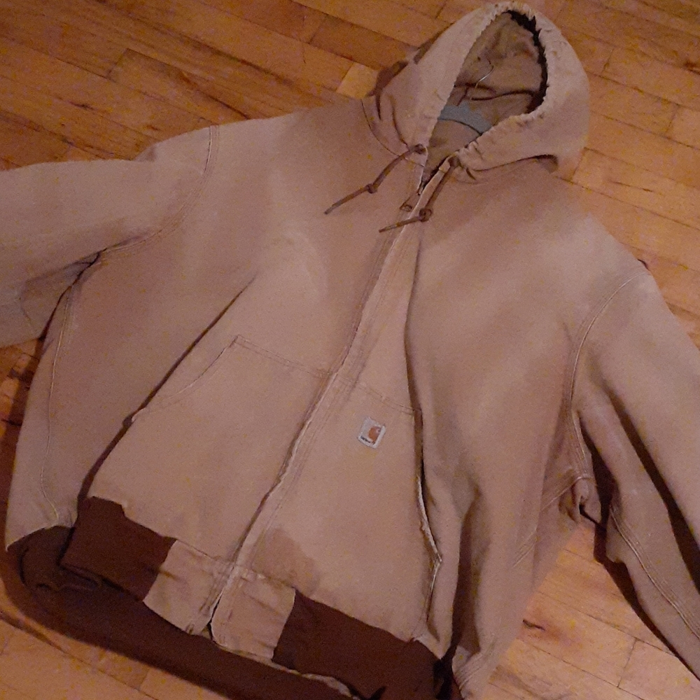 Vintage Carhartt Hooded Active Jacket